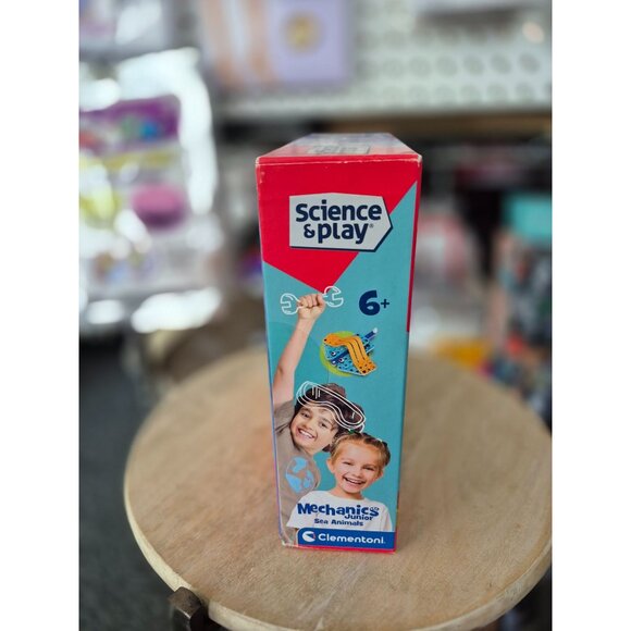 Science & Play Mechanics Junior Sea Animals Kit For Kids Ages 6+ By Clementoni - Picture 5 of 5